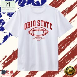 Ohio State Buckeyes Columbus Ohio USA College Football T Shirt, Stylish 2D Graphic Shirt Ohio State Buckeyes Columbus Ohio Usa College Football T Shirt