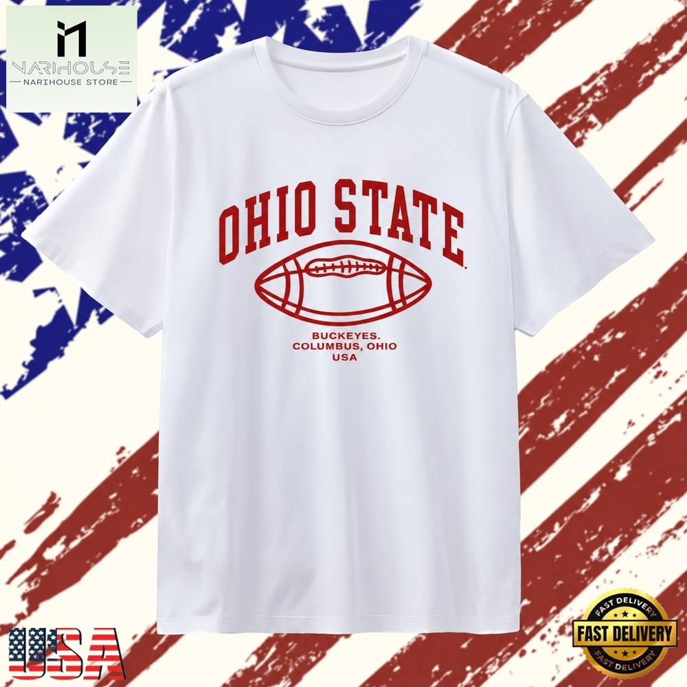 Ohio State Buckeyes Columbus Ohio USA College Football T Shirt, Stylish 2D Graphic Shirt Ohio State Buckeyes Columbus Ohio USA College Football T Shirt, Stylish 2D Graphic Shirt