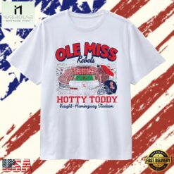 Ole Miss Rebels Vaught Hemingway Stadium Hotty Toddy T Shirt, Stylish 2D Graphic Shirt Ole Miss Rebels Vaught Hemingway Stadium Hotty Toddy T Shirt