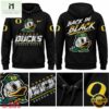 Oregon Ducks Back in Black 2026 Hoodie, Popular 3D Music Tee Oregon Ducks Back IN Black 2026 Hoodie
