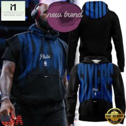 Philadelphia 76ers x LeBron James SIXERS Graphic Hoodie, Hot 3D Shirt Trend Philadelphia 76ers X Lebron James Sixers Graphic Hoodie
