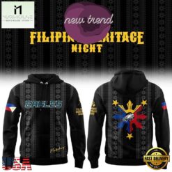 Philadelphia Eagles 2026 Filipino Heritage Night Limited Edition Hoodie, Hot 3D Shirt Trend Philadelphia Eagles 2026 Filipino Heritage Night Limited Edition Hoodie