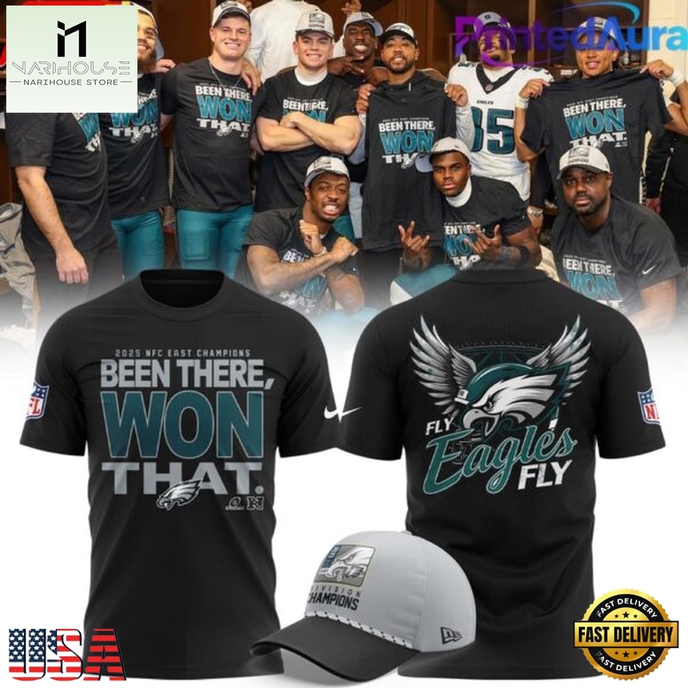 Philadelphia Eagles 2026 NFC East Division Champions Black T Shirt, Hot 3D Shirt Trend Philadelphia Eagles 2026 NFC East Division Champions Black T Shirt, Hot 3D Shirt Trend