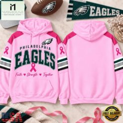 Philadelphia Eagles 2026 NFL Breast Cancer Awareness Game Day Hoodie Shirt, NFL Sporty Shirt Philadelphia Eagles 2026 Nfl Breast Cancer Awareness Game Day Hoodie Shirt