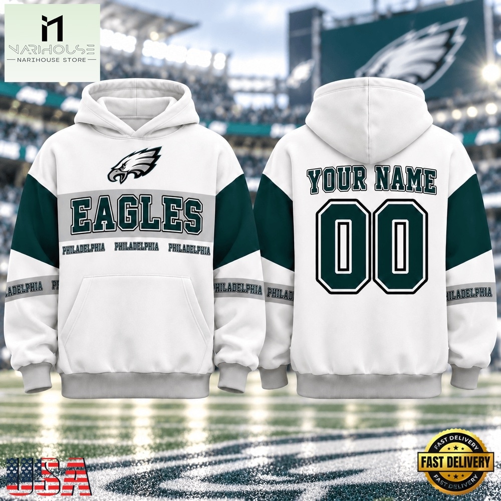 Philadelphia Eagles 2026 NFL Gridiron Heritage Varsity Hoodie, NFL Sporty Shirt Philadelphia Eagles 2026 NFL Gridiron Heritage Varsity Hoodie, NFL Sporty Shirt