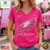 Philadelphia Eagles 2026 NFL Tackle Breast Cancer V neck T Shirt, Trendy NFL V Neck Tee 3 Philadelphia Eagles 2026 NFL Tackle Breast Cancer V neck T Shirt, Trendy NFL V Neck Tee Philadelphia Eagles 2026 Nfl Tackle Breast Cancer V Neck T Shirt
