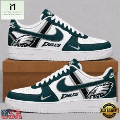 Philadelphia Eagles 2026 NFL Team Air Force 1 Shoes Sneakers, NFL Team AF1 Shoes Philadelphia Eagles 2026 Nfl Team Air Force 1 Shoes Sneakers