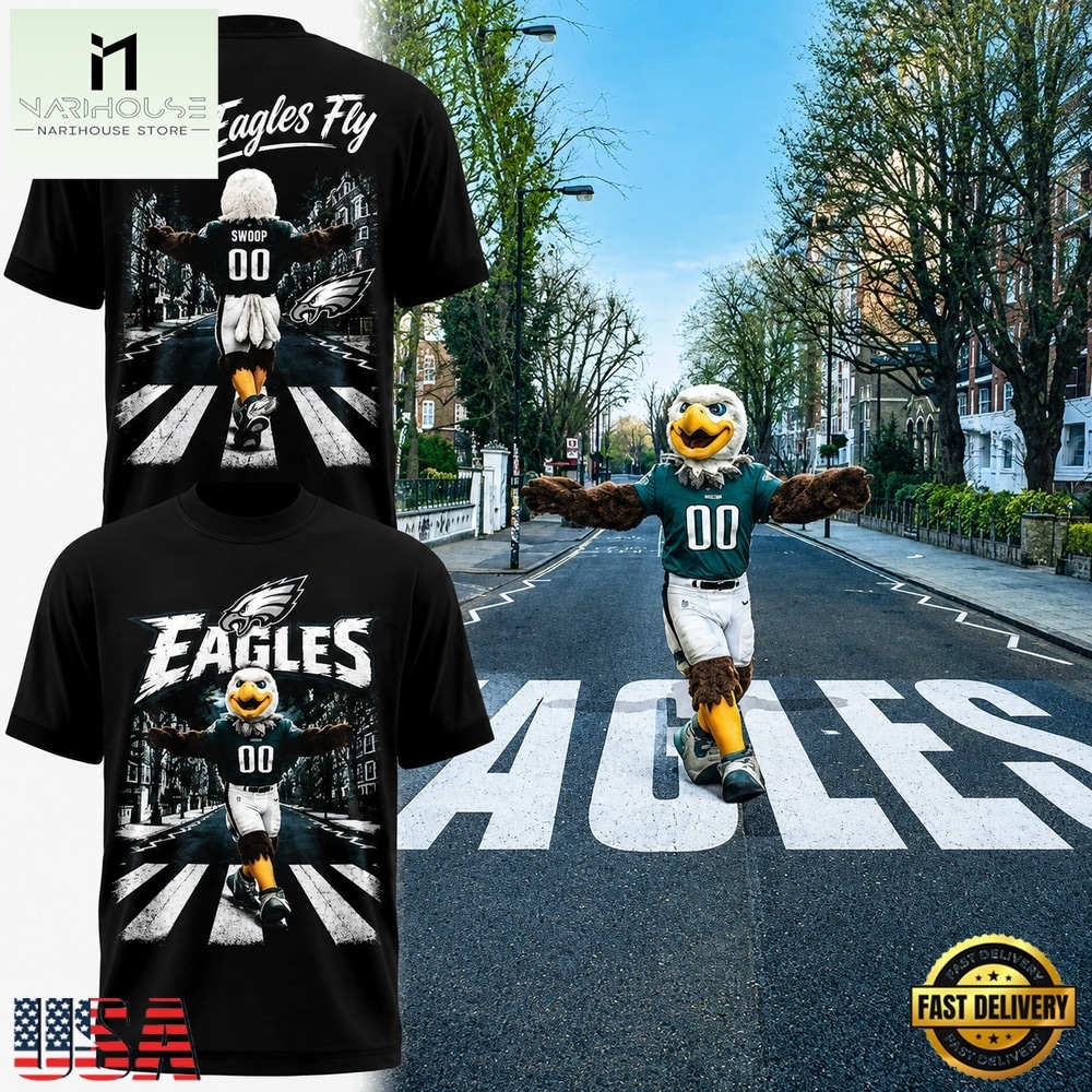 Philadelphia Eagles Fly Eagles Fly 2026 Black T Shirt, Hot 3D Shirt Trend Philadelphia Eagles Fly Eagles Fly 2026 Black T Shirt, Hot 3D Shirt Trend