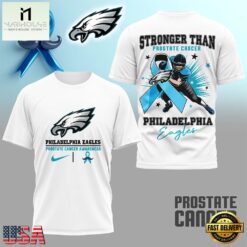 Philadelphia Eagles NFL Prostate Cancer Awareness Month 3D Shirt, NFL Sporty Shirt Philadelphia Eagles Nfl Prostate Cancer Awareness Month 3D Shirt