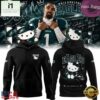 Philadelphia Eagles x Hello Kitty 2026 Black Hoodie, Hot 3D Shirt Trend Philadelphia Eagles X Hello Kitty 2026 Black Hoodie