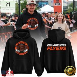 Philadelphia Flyers TK O Cancer 2026 Black Hoodie, Hot 3D Shirt Trend Philadelphia Flyers TK O Cancer 2026 Black Hoodie