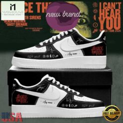 Pierce the Veil I Can’t Hear You World Tour 2026 Signature Air Force 1 Shoes, Music Artist AF1 Shoes Pierce The Veil I Can T Hear You World Tour 2026 Signature Air Force 1 Shoes