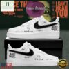 Pierce the Veil I Can’t Hear You World Tour 2026 White Air Force 1 Shoes, Music Artist AF1 Shoes Pierce The Veil I Can T Hear You World Tour 2026 White Air Force 1 Shoes