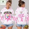 Pittsburgh Steelers NFL Pink Ribbon Stronger Together Breast Cancer Awareness Hoodie, NFL Sporty Shirt Pittsburgh Steelers Nfl Pink Ribbon Stronger Together Breast Cancer Awareness Hoodie