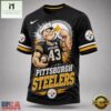 Pittsburgh Steelers NFL Popeye Bold Cartoon Athletes 3D T Shirt, NFL Sporty Shirt Pittsburgh Steelers Nfl Popeye Bold Cartoon Athletes 3D T Shirt