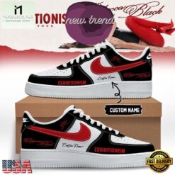 Rebecca Black Exhibitionism on Tour 2026 Limited Edition Air Force 1 Shoes Sneakers, Music Artist AF1 Shoes Rebecca Black Exhibitionism ON Tour 2026 Limited Edition Air Force 1 Shoes Sneakers