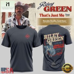 Riley Green That’s Just Me Tour 2027 3D Shirt, Popular 3D Music Tee Riley Green That S Just ME Tour 2027 3D Shirt