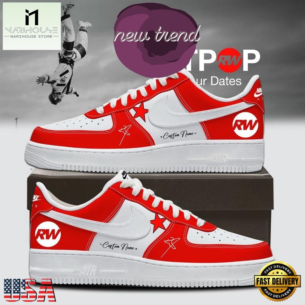 Robbie Williams BRITPOP World Tour 2026 Special New Air Force 1 Shoes Sneakers, Music Artist AF1 Shoes Robbie Williams BRITPOP World Tour 2026 Special New Air Force 1 Shoes Sneakers, Music Artist AF1 Shoes