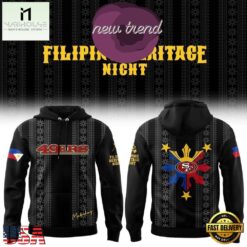 San Francisco 49ers 2026 Filipino Heritage Night Limited Edition Hoodie, Hot 3D Shirt Trend San Francisco 49ers 2026 Filipino Heritage Night Limited Edition Hoodie