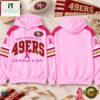 San Francisco 49ers 2026 NFL Breast Cancer Awareness Game Day Hoodie Shirt, NFL Sporty Shirt San Francisco 49ers 2026 Nfl Breast Cancer Awareness Game Day Hoodie Shirt