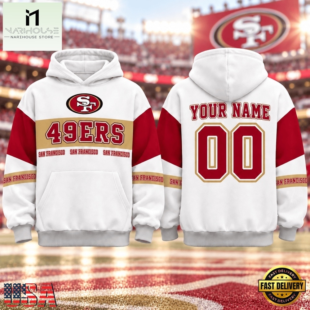 San Francisco 49ers 2026 NFL Gridiron Heritage Varsity Hoodie, NFL Sporty Shirt San Francisco 49ers 2026 NFL Gridiron Heritage Varsity Hoodie, NFL Sporty Shirt