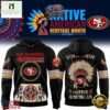 San Francisco 49ers Native American Heritage Month Custom Name Hoodie, Hot 3D Shirt Trend San Francisco 49ers Native American Heritage Month Custom Name Hoodie