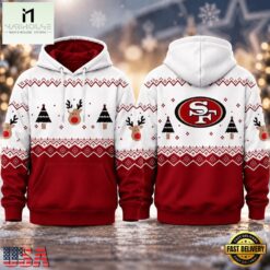 San Francisco 49ers NFL Christmas Game Day Hoodie Shirt, NFL Sporty Shirt San Francisco 49ers Nfl Christmas Game Day Hoodie Shirt