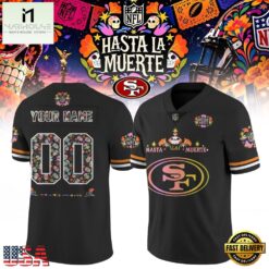 San Francisco 49ers NFL Hasta la Muerte 2026 Personalized Football Jersey, Trending Football Shirt San Francisco 49ers Nfl Hasta LA Muerte 2026 Personalized Football Jersey