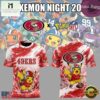 San Francisco 49ers x Pokemon Night 2026 T Shirt, Hot 3D Shirt Trend San Francisco 49ers X Pokemon Night 2026 T Shirt