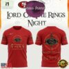 San Francisco 49ers x The Lord of the Rings 2026 Special New Red T Shirt, Hot 3D Shirt Trend San Francisco 49ers X The Lord OF The Rings 2026 Special New Red T Shirt