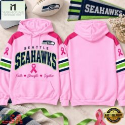 Seattle Seahawks 2026 NFL Breast Cancer Awareness Game Day Hoodie Shirt, NFL Sporty Shirt Seattle Seahawks 2026 Nfl Breast Cancer Awareness Game Day Hoodie Shirt