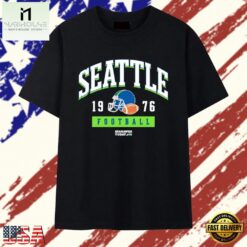 Seattle Seahawks football 1976 today NFL T Shirt, Stylish 2D Graphic Shirt Seattle Seahawks Football 1976 Today Nfl T Shirt