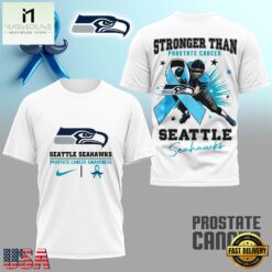 Seattle Seahawks NFL Prostate Cancer Awareness Month 3D Shirt, NFL Sporty Shirt Seattle Seahawks Nfl Prostate Cancer Awareness Month 3D Shirt