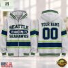 Seattle Seahawks NFL Varsity Stripe Zip Hoodie, NFL Sporty Shirt Seattle Seahawks Nfl Varsity Stripe Zip Hoodie