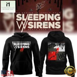 Sleeping With Sirens An Ending In Itself World Tour 2026 Hoodie, Popular 3D Music Tee Sleeping With Sirens AN Ending IN Itself World Tour 2026 Hoodie