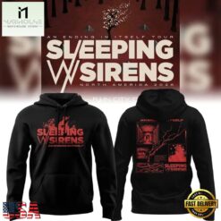 Sleeping With Sirens An Ending In Itself World Tour 2026 Limited Edition Hoodie, Popular 3D Music Tee Sleeping With Sirens AN Ending IN Itself World Tour 2026 Limited Edition Hoodie