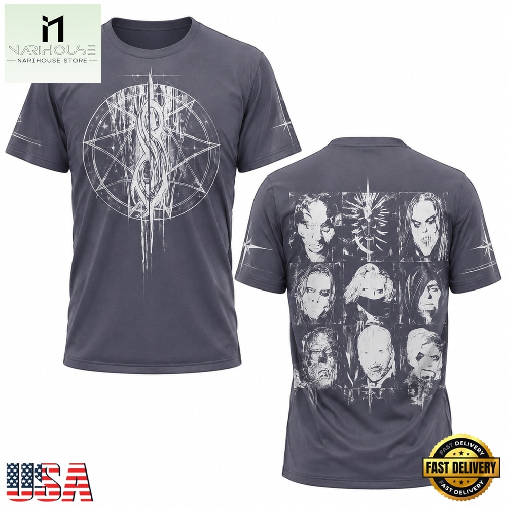 Slipknot Dark Legacy Stadium Tour 2026 New Design T Shirt, Popular 3D Music Tee Slipknot Dark Legacy Stadium Tour 2026 New Design T Shirt, Popular 3D Music Tee