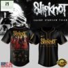 Slipknot sic est Stadium Tour 2027 Graphic Signature Baseball Jersey, Concert Baseball Jersey Slipknot Sic Est Stadium Tour 2027 Graphic Signature Baseball Jersey