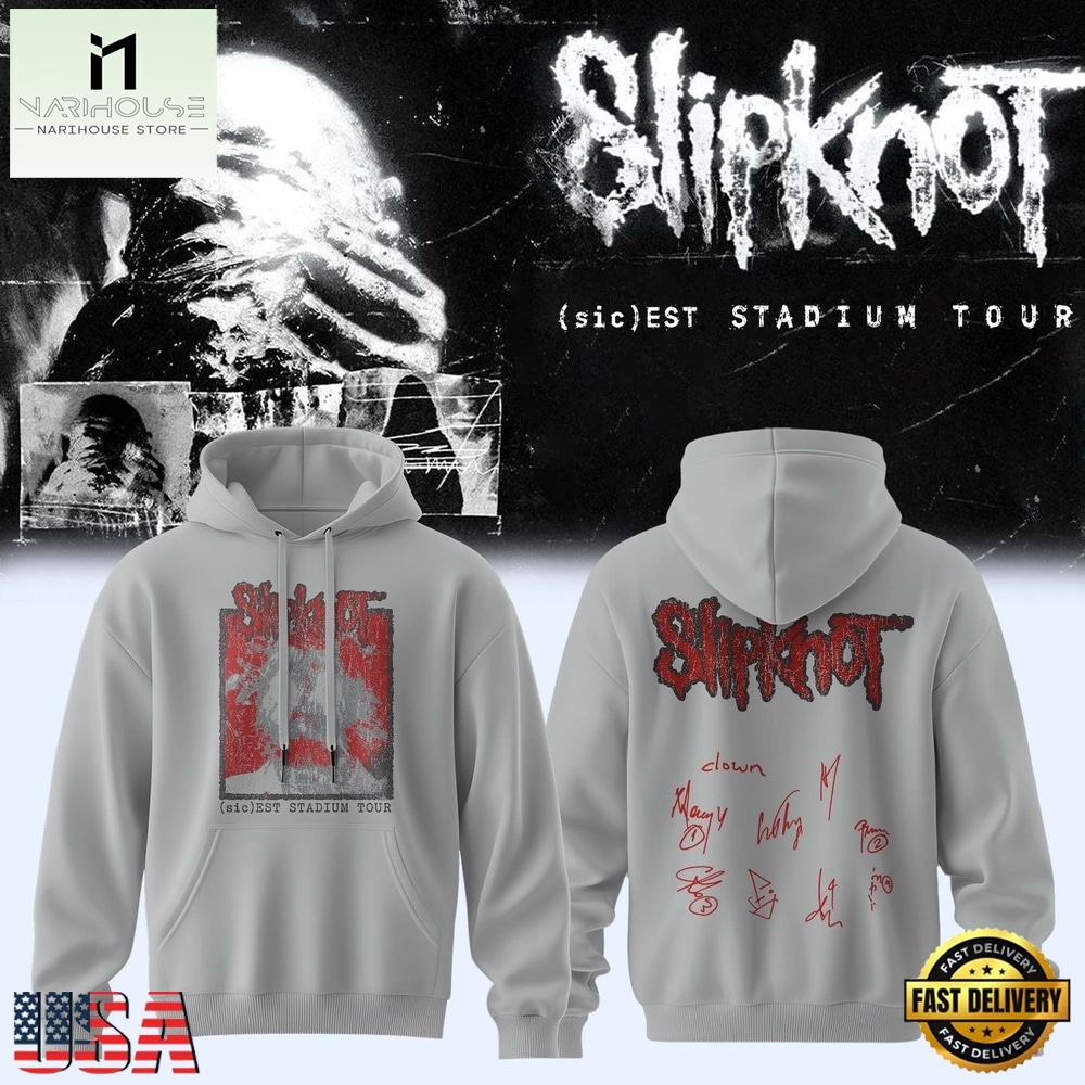 Slipknot sic est Stadium Tour 2027 Hoodie, Popular 3D Music Tee Slipknot sic est Stadium Tour 2027 Hoodie, Popular 3D Music Tee