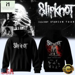 Slipknot sic est Stadium Tour 2027 Limited Edition Hoodie, Popular 3D Music Tee Slipknot Sic Est Stadium Tour 2027 Limited Edition Hoodie