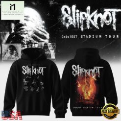 Slipknot sic est Stadium Tour 2027 New Design Hoodie, Popular 3D Music Tee Slipknot Sic Est Stadium Tour 2027 New Design Hoodie
