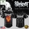 Slipknot sic est Stadium Tour 2027 Signature Baseball Jersey, Concert Baseball Jersey Slipknot Sic Est Stadium Tour 2027 Signature Baseball Jersey