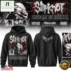 Slipknot Stadium Tour 2027 Born From Chaos 3D Hoodie, Popular 3D Music Tee Slipknot Stadium Tour 2027 Born From Chaos 3D Hoodie