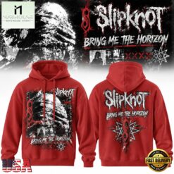 Slipknot Stadium Tour 2027 Born From Chaos Limited Edition Red Hoodie, Popular 3D Music Tee Slipknot Stadium Tour 2027 Born From Chaos Limited Edition Red Hoodie
