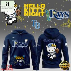 Special Edition Tampa Bay Rays x Hello Kitty Hoodie, Hot 3D Shirt Trend Special Edition Tampa Bay Rays X Hello Kitty Hoodie