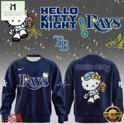 Special Edition Tampa Bay Rays x Hello Kitty Sweatshirt, Hot 3D Shirt Trend Special Edition Tampa Bay Rays X Hello Kitty Sweatshirt
