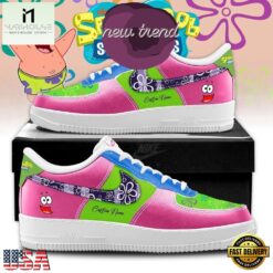 SpongeBob SquarePants 2026 New Design Air Force 1 Shoes Sneaker, Music Artist AF1 Shoes Spongebob Squarepants 2026 New Design Air Force 1 Shoes Sneaker