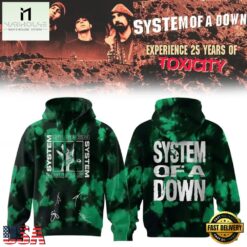 System of a Down Europe UK Stadium Tour 2026 Signature Hoodie, Popular 3D Music Tee System OF A Down Europe UK Stadium Tour 2026 Signature Hoodie