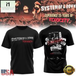 System of a Down Europe UK Stadium Tour 2026 Signed T Shirt, Popular 3D Music Tee System OF A Down Europe UK Stadium Tour 2026 Signed T Shirt
