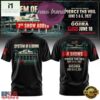 System Of A Down Live at the Rose Bowl 2027 Graphic T Shirt, Popular 3D Music Tee System OF A Down Live AT The Rose Bowl 2027 Graphic T Shirt
